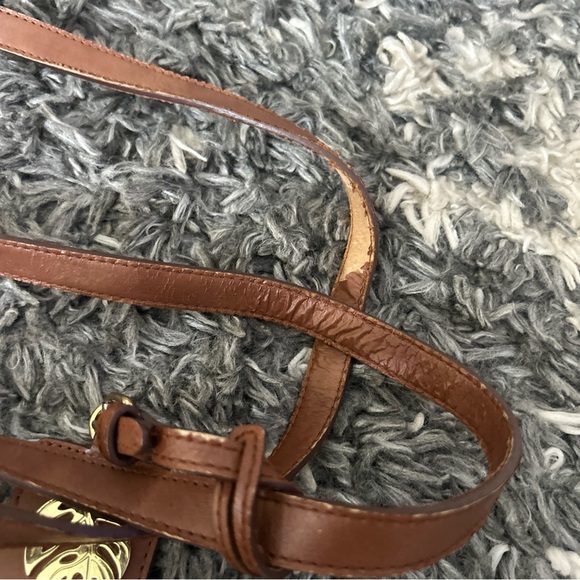 Vintage Tommy Bahama Palm Tree Tropical Print & Leather Trim Shoulder Bag 18x13 - Picture 7 of 12